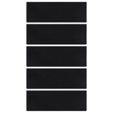 vidaXL Trapmatten 5 st 25x75 cm rubber