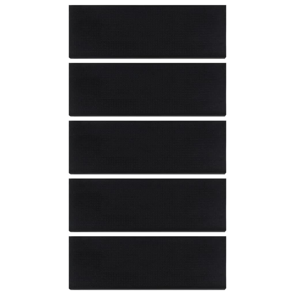 vidaXL Trapmatten 5 st 25x75 cm rubber