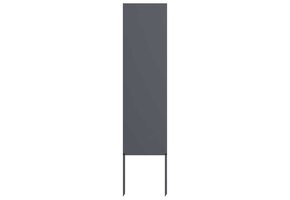 vidaXL Tuinpaneel Antraciet 32x140cm - 41% Korting