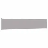 Uittrekbaar Tuinscherm 100x500cm Grijs - 34% Korting