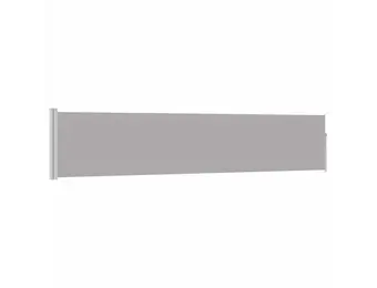 Uittrekbaar Tuinscherm 100x500cm Grijs - 34% Korting
