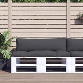 VidaXL Palletkussens Set Antraciet - 34% Korting