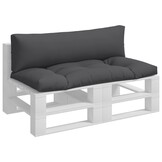 VidaXL Palletkussens Set Antraciet - 34% Korting
