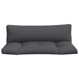 VidaXL Palletkussens Set Antraciet - 34% Korting