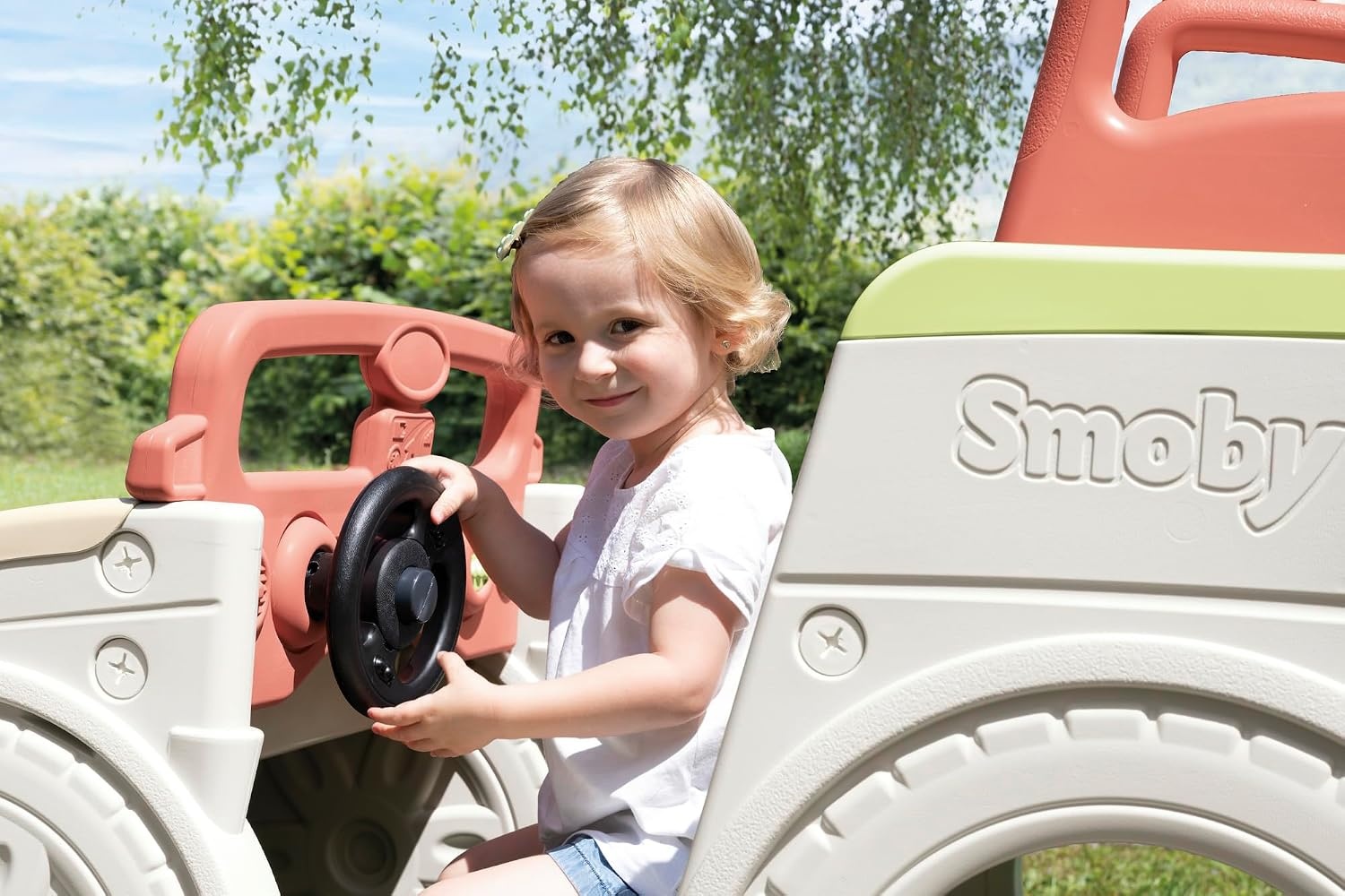 Smoby Activiteitenauto 3-in-1 met Glijbaan & Zandbak - 35% Korting