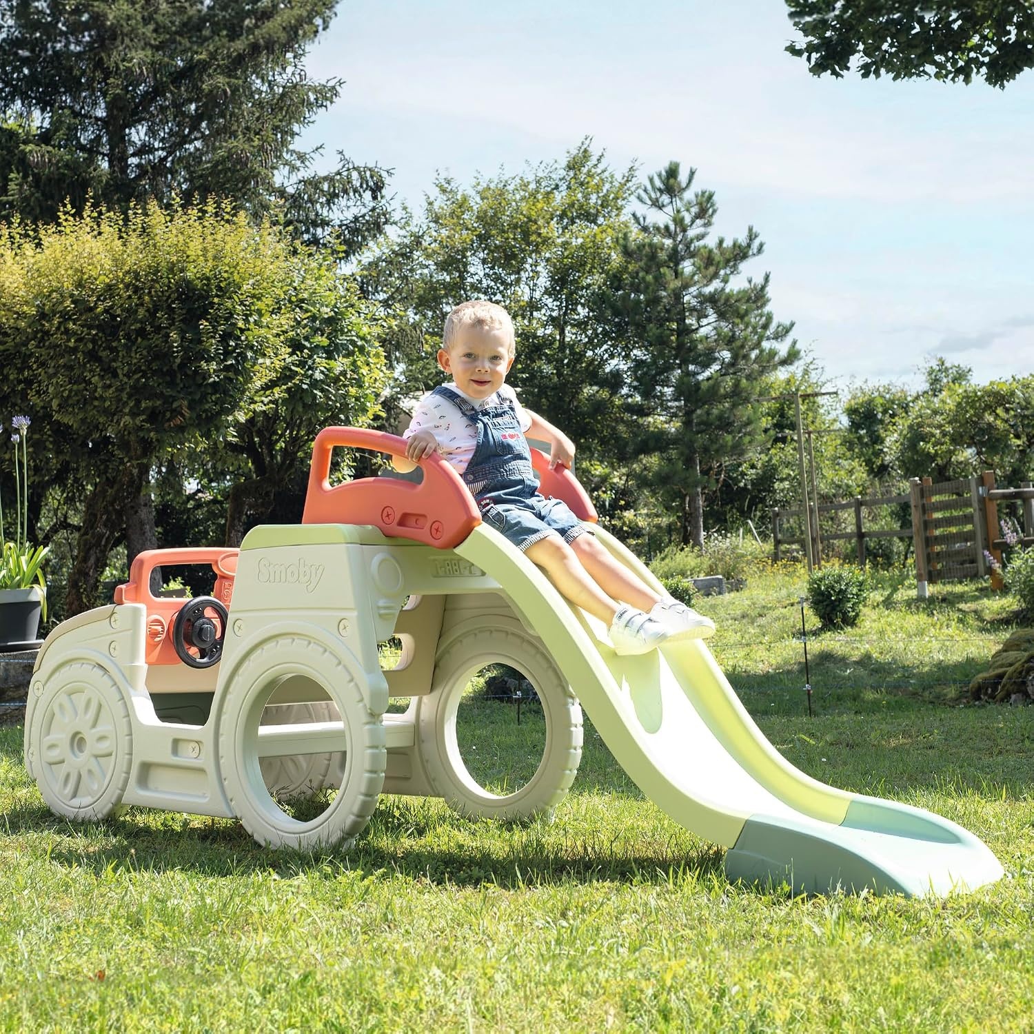 Smoby Activiteitenauto 3-in-1 met Glijbaan & Zandbak - 35% Korting