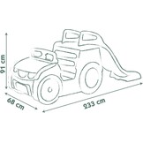 Smoby Activiteitenauto 3-in-1 met Glijbaan & Zandbak - 35% Korting