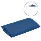 Vervangend parasoldoek 300cm azuurblauw - 33% korting