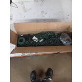 vidaXL Kegelkerstboom 310 LED's 100x300 cm koudwit