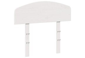 Hoofdbord Grenenhout Wit 100 cm | 81% Korting