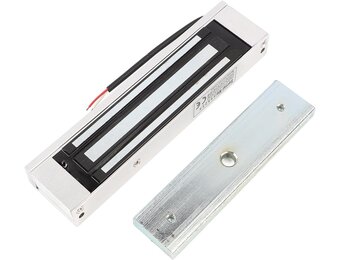 Elektromagnetisch Slot Inbouw, Magnetisch Deurslot, 396 Lbs 180 Kg Houdkracht, 24 V Ingebed Elektrisch Magnetisch Slot, voor Toegangscontrole Deur en Poortopener