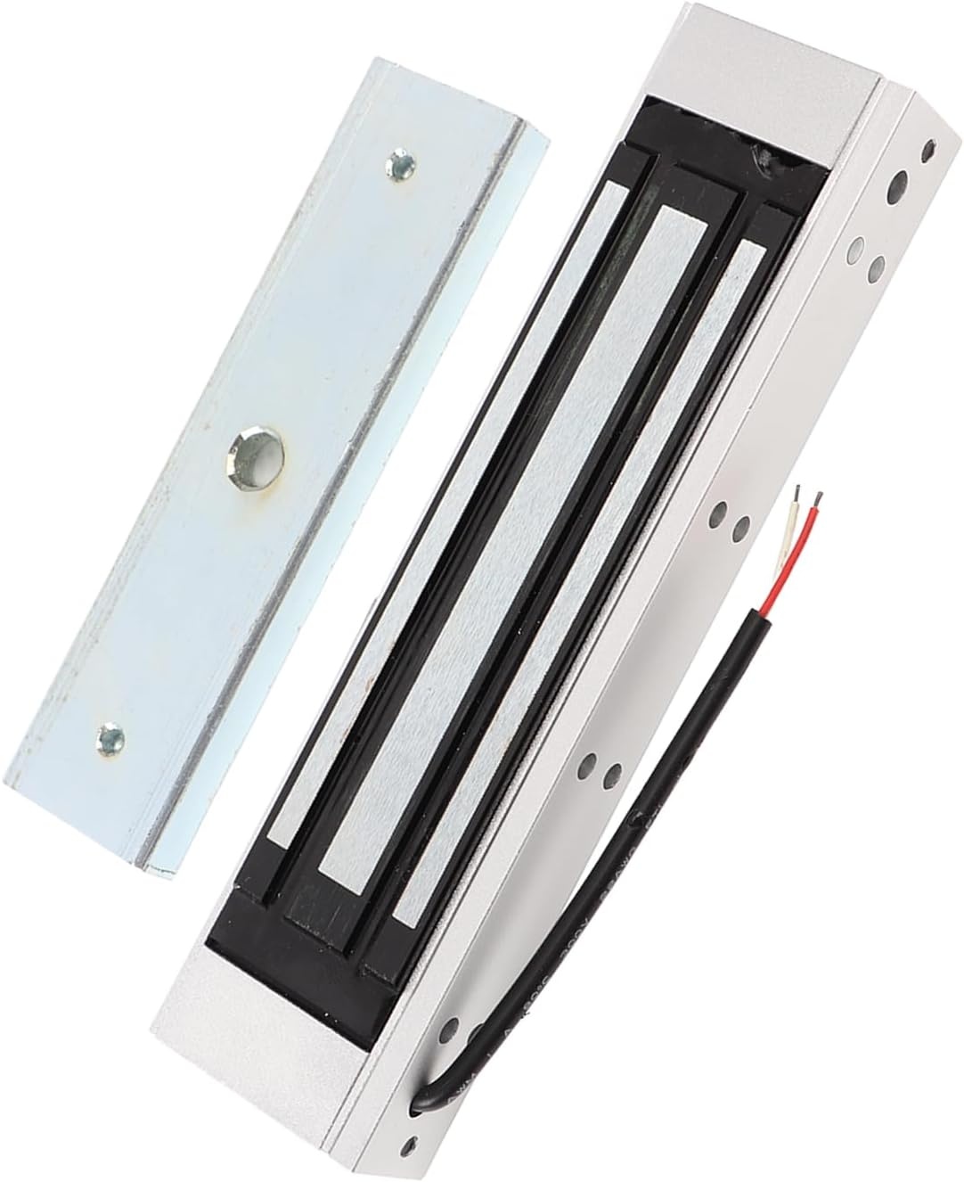 Elektromagnetisch Slot Inbouw, Magnetisch Deurslot, 396 Lbs 180 Kg Houdkracht, 24 V Ingebed Elektrisch Magnetisch Slot, voor Toegangscontrole Deur en Poortopener