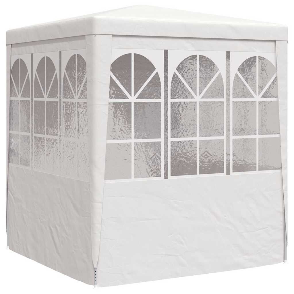 vidaXL Partytent met zijwanden professioneel 90 g/m² 2,5x2,5 m wit