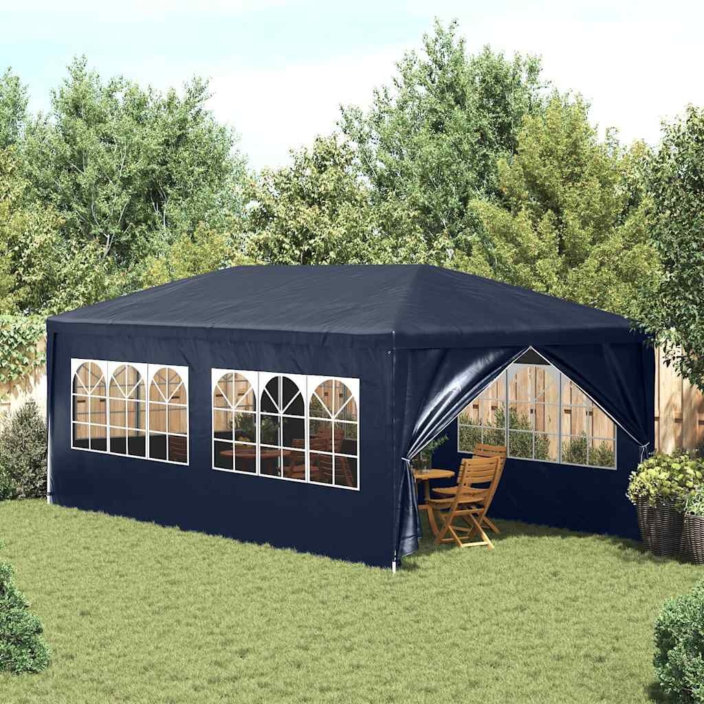 Blauwe Partytent 3x6m - 35% Korting