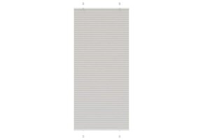 Plissé rolgordijn Lichtgrijs 100x200 cm - 39% Korting