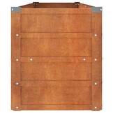 Verhoogde Plantenbak 160x40x45 cm Cortenstaal - 53% Korting