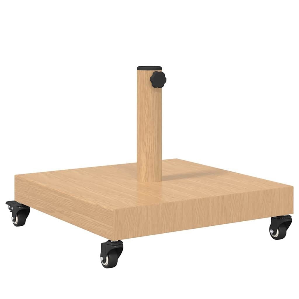 Parasolvoet Licht Hout 45x45x31,5 cm - 54% Korting!