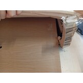 Parasolvoet Licht Hout 45x45x31,5 cm - 54% Korting!