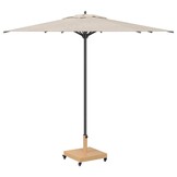 Parasolvoet Licht Hout 45x45x31,5 cm - 54% Korting!