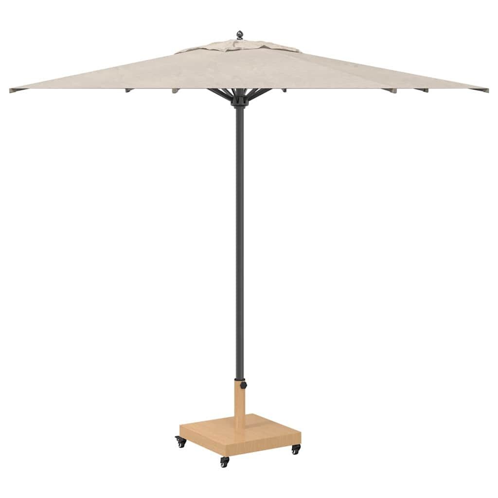 Parasolvoet Licht Hout 45x45x31,5 cm - 54% Korting!