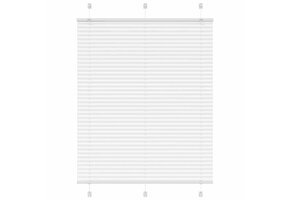vidaXL Plissé Gordijn Wit 105x100cm - 34% Korting