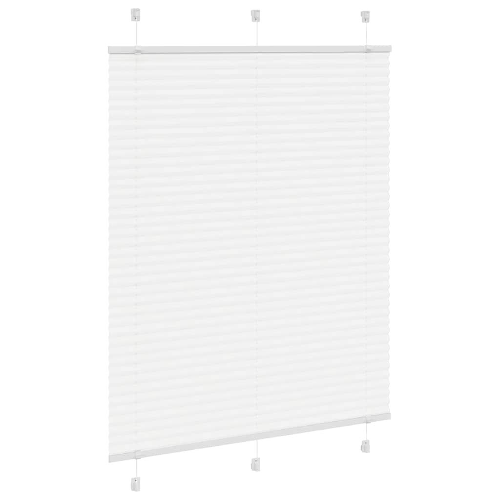 Plissé rolgordijn Wit 105x100cm - 28% Korting