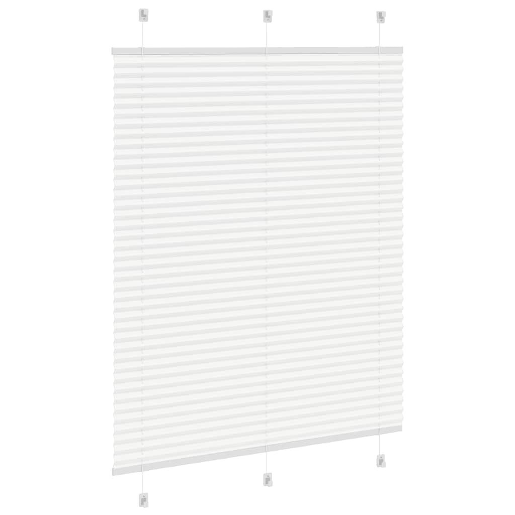 Plissé rolgordijn Wit 105x100cm - 28% Korting