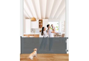 Extra Breed Traphekje 300cm Grijs - 34% Korting!
