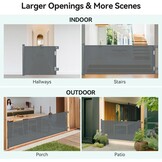 Extra Breed Traphekje 300cm Grijs - 34% Korting!