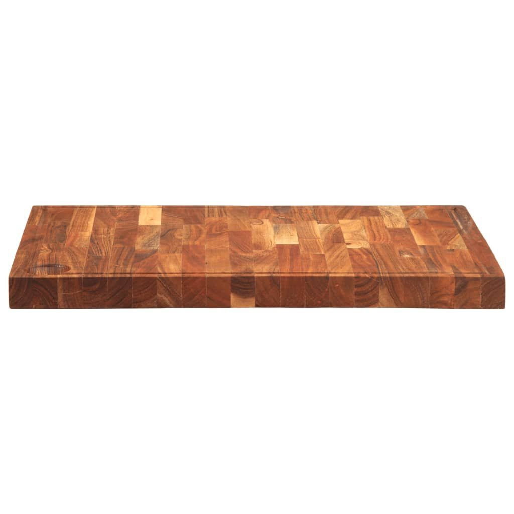 Acaciahouten Hakblok 60x42x4 cm - Met Breuk - 58% Korting
