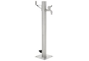 Ronde RVS Tuinwaterkolom 65 cm (54% Korting)