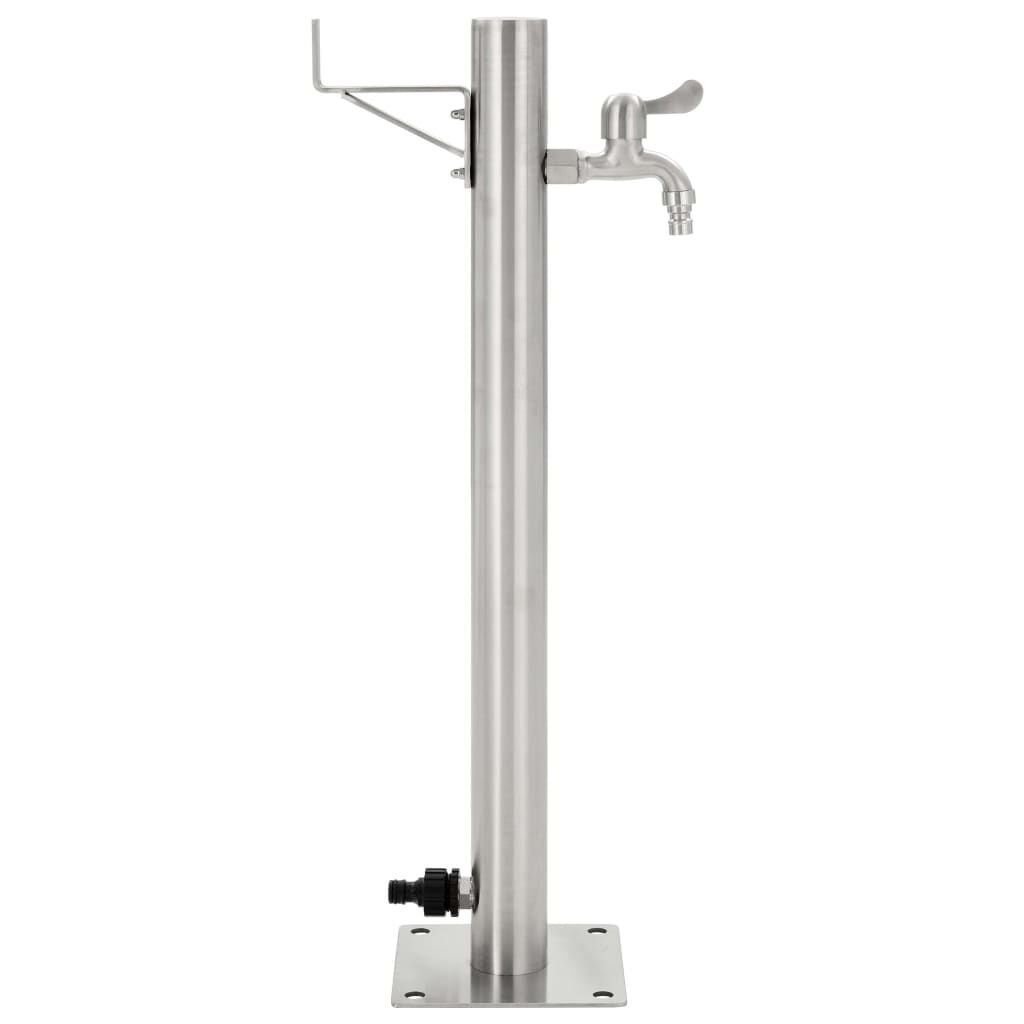 Ronde RVS Tuinwaterkolom 65 cm (54% Korting)