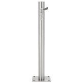 Ronde RVS Tuinwaterkolom 65 cm (54% Korting)
