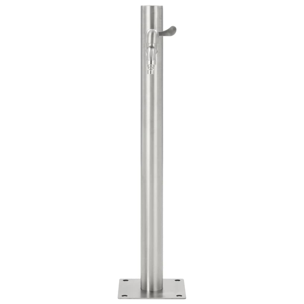 Ronde RVS Tuinwaterkolom 65 cm (54% Korting)