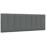 Hoofdbordkussen Hanko 140cm Stof Donkergrijs - 34% Korting