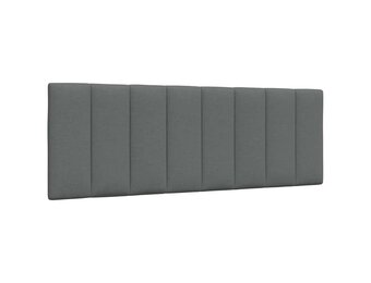 Hoofdbordkussen Hanko 140cm Stof Donkergrijs - 34% Korting