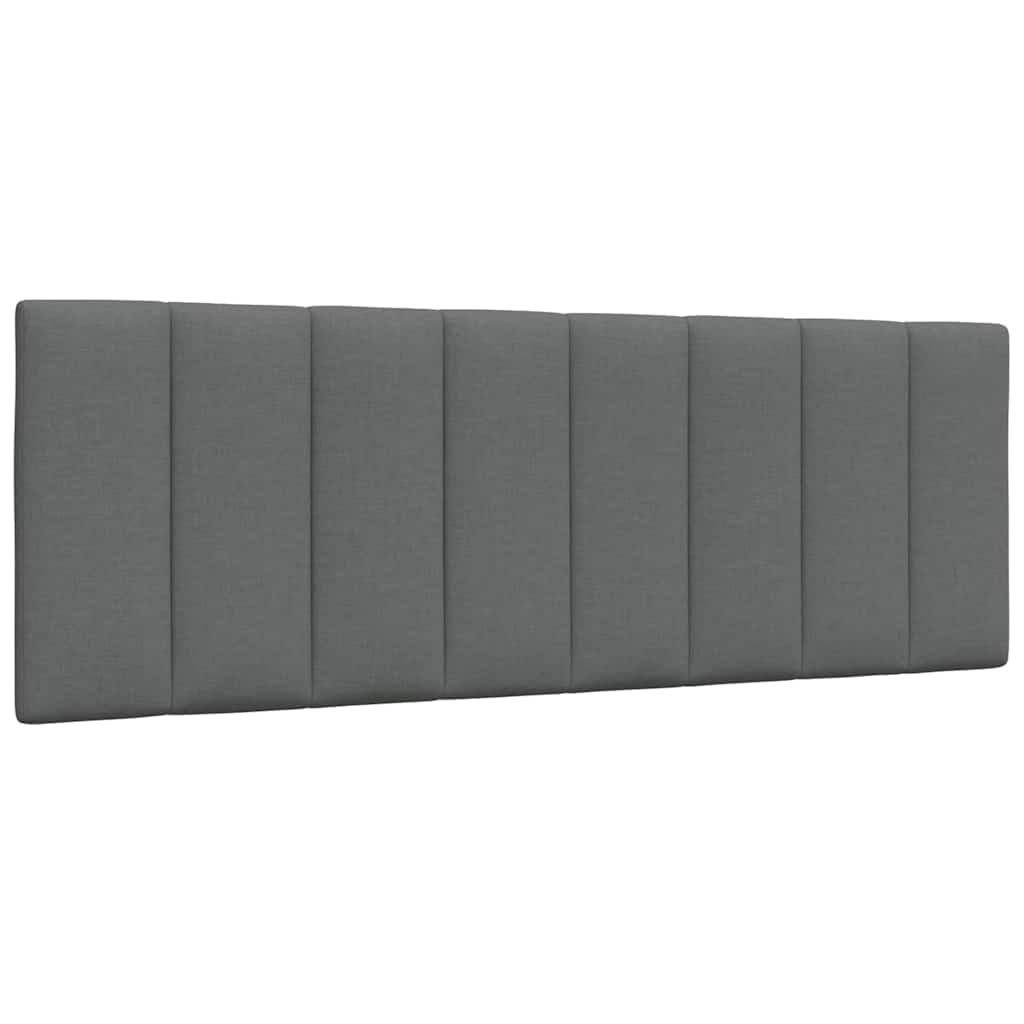 Hoofdbordkussen Hanko 140cm Stof Donkergrijs - 34% Korting