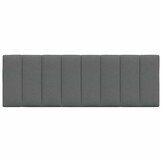 Hoofdbordkussen Hanko 140cm Stof Donkergrijs - 34% Korting