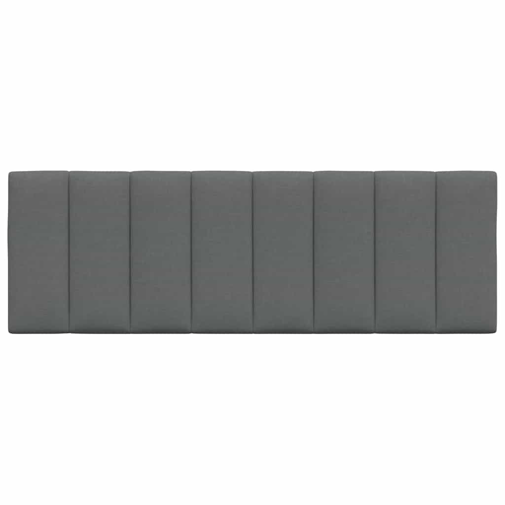 Hoofdbordkussen Hanko 140cm Stof Donkergrijs - 34% Korting