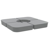 Set Parasolvoeten voor Kruisstandaard - 100 kg - 29% Korting