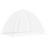 vidaXL Klamboe met deuren Mongolia 220 gaas 200x150x140 cm wit
