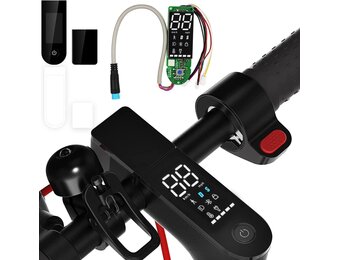 Dashboard voor Xiaomi M365 Pro Pro2 elektrische scooter | Universeel | met printplaat, afdekking en 3 verbindingskabels | Bluetooth V2.0