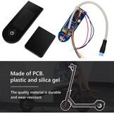 Dashboard voor Xiaomi M365 Pro Pro2 elektrische scooter | Universeel | met printplaat, afdekking en 3 verbindingskabels | Bluetooth V2.0