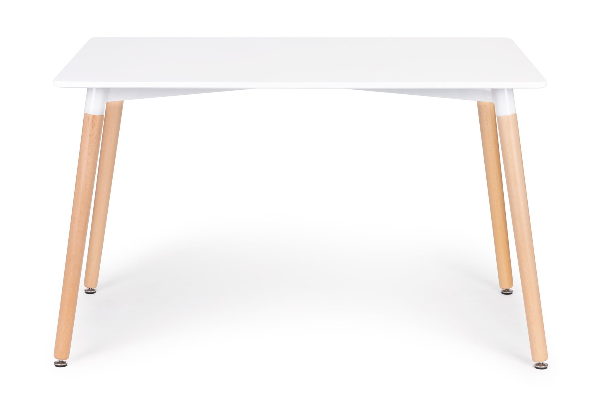 Rechthoekige tafel - koffie tafel - scandinavische stijl - wit