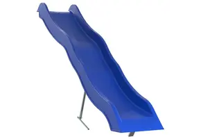 Blauwe Polypropeen Glijbaan 210x40 cm - 29% Korting