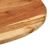 Bijzettafel Massief Acaciahout & Gietijzer - 59% Korting