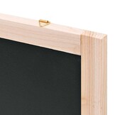 vidaXL Krijtbord voor aan de wand 60x80 cm cederhout