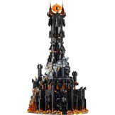 LEGO Icons The Lord of the Rings: Barad-dûr Film Building Kit for Adults with Minifigures of Sauron, Gothmog, Orcs, Frodo, Sam and Gollem, Gift for Him or Her 10333