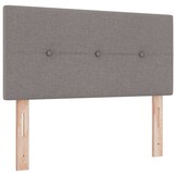 vidaXL Hoofdbord Taupe 90 cm Stof - 45% Korting
