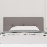 vidaXL Hoofdbord Taupe 90 cm Stof - 45% Korting
